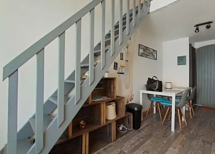 Hb080-033 Mezzanine -1 Piece -4 Couchages Апартаменты L'Herbaudiere